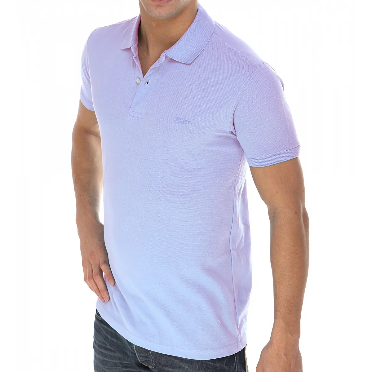 7589 POLO PIQUÉ CON PUÑO. CORTE AJUSTADO
