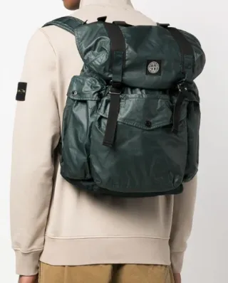 90370 MOCHILA VERDE OSCURO