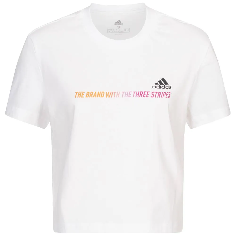 adidas Fav Q2 Cropped Mujer Camiseta GM5577