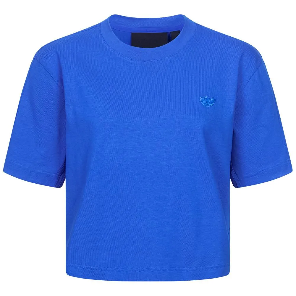 adidas Originals Blue Version Essentials Cropped Mujer Camiseta H22823