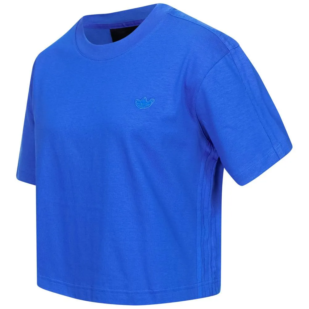 adidas Originals Blue Version Essentials Cropped Mujer Camiseta H22823