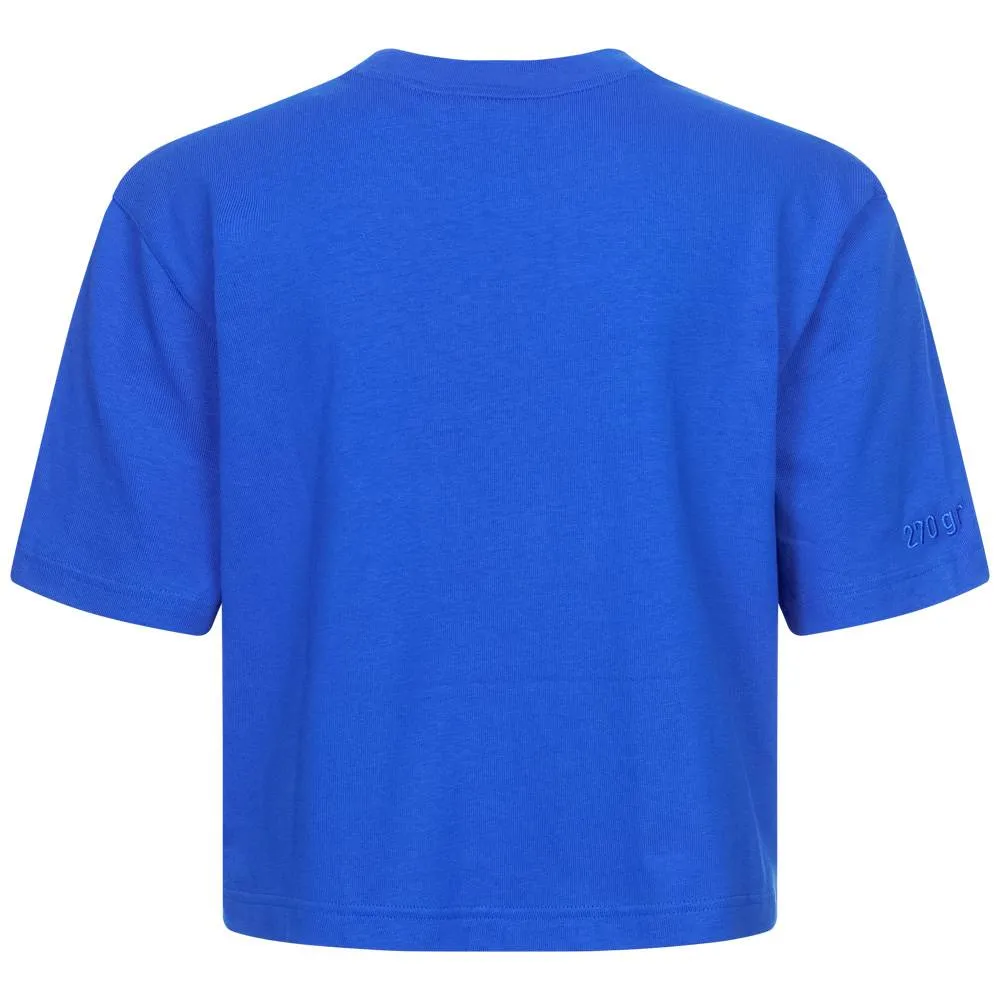 adidas Originals Blue Version Essentials Cropped Mujer Camiseta H22823