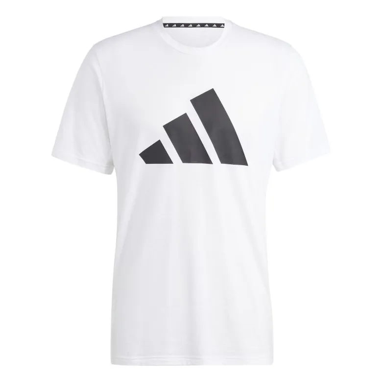ADIDAS TRAIN ESSENTIALS FEELREADY LOGO TRAINING TSHIRT  "WHITE"