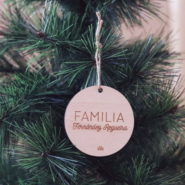 Adorno Navidad Madera – Famiia