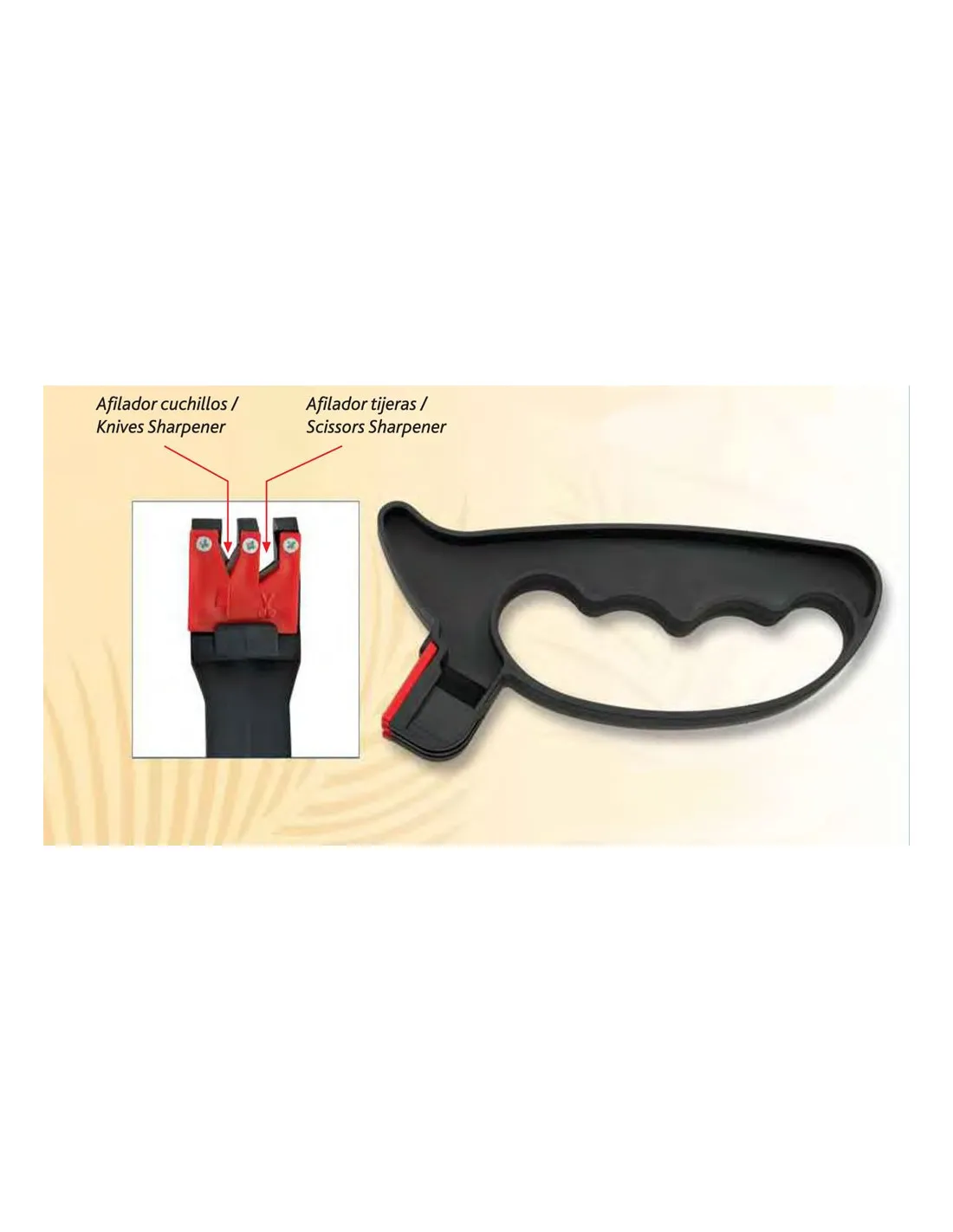 Afilador para cuchillos y tijeras