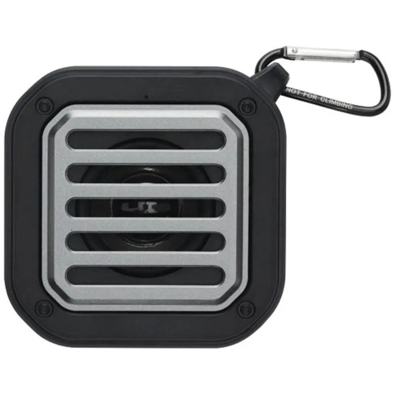 Altavoz solar con mosquetón rPET promocional Solo