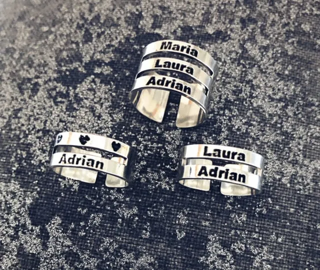 Anillo Nombres Bandas
