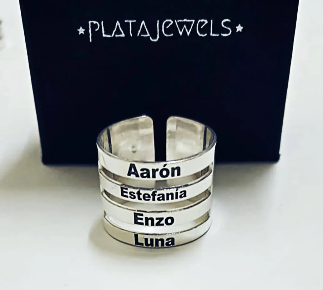 Anillo Nombres Bandas