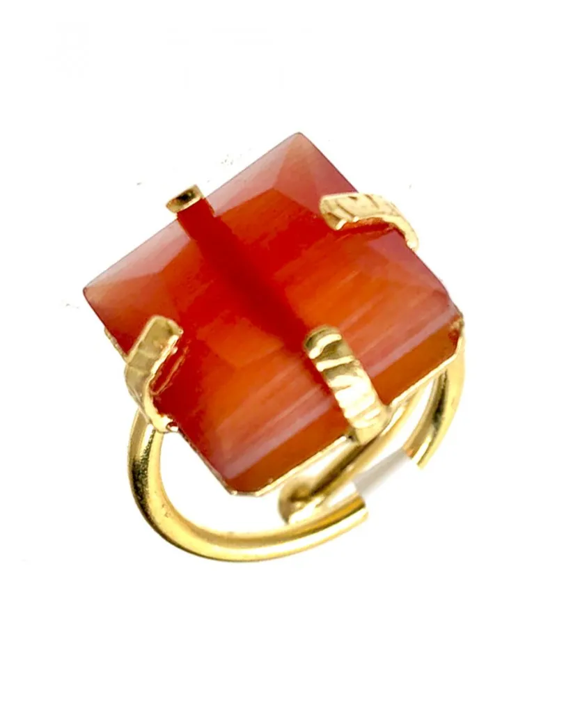 ANILLOS NARANJAS Y DORADOS DISEÑOS ACTUALES Y EN TENDENCIA