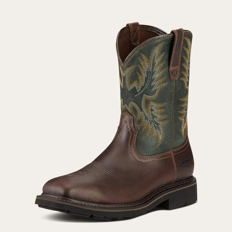 Ariat Sierra Wide Square Toe Steel Toe Work Boot