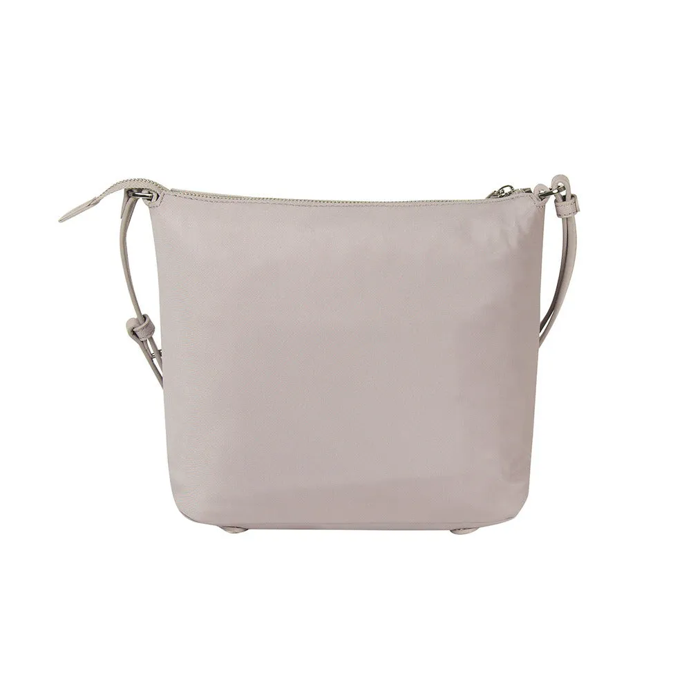BANDOLERA PARA MUJER BEHER LIGHT TAUPE XS