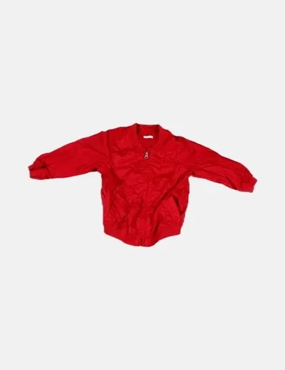 Benetton Bomber casual roja