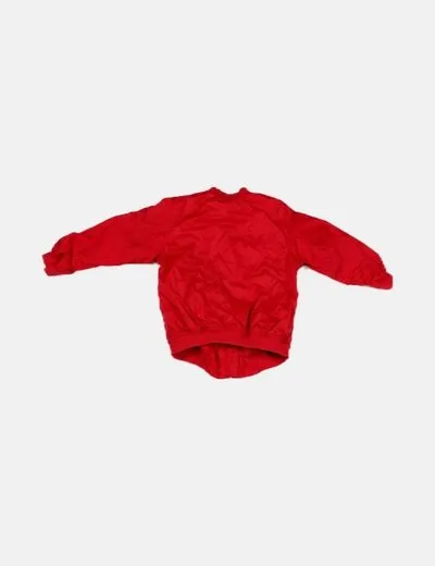Benetton Bomber casual roja