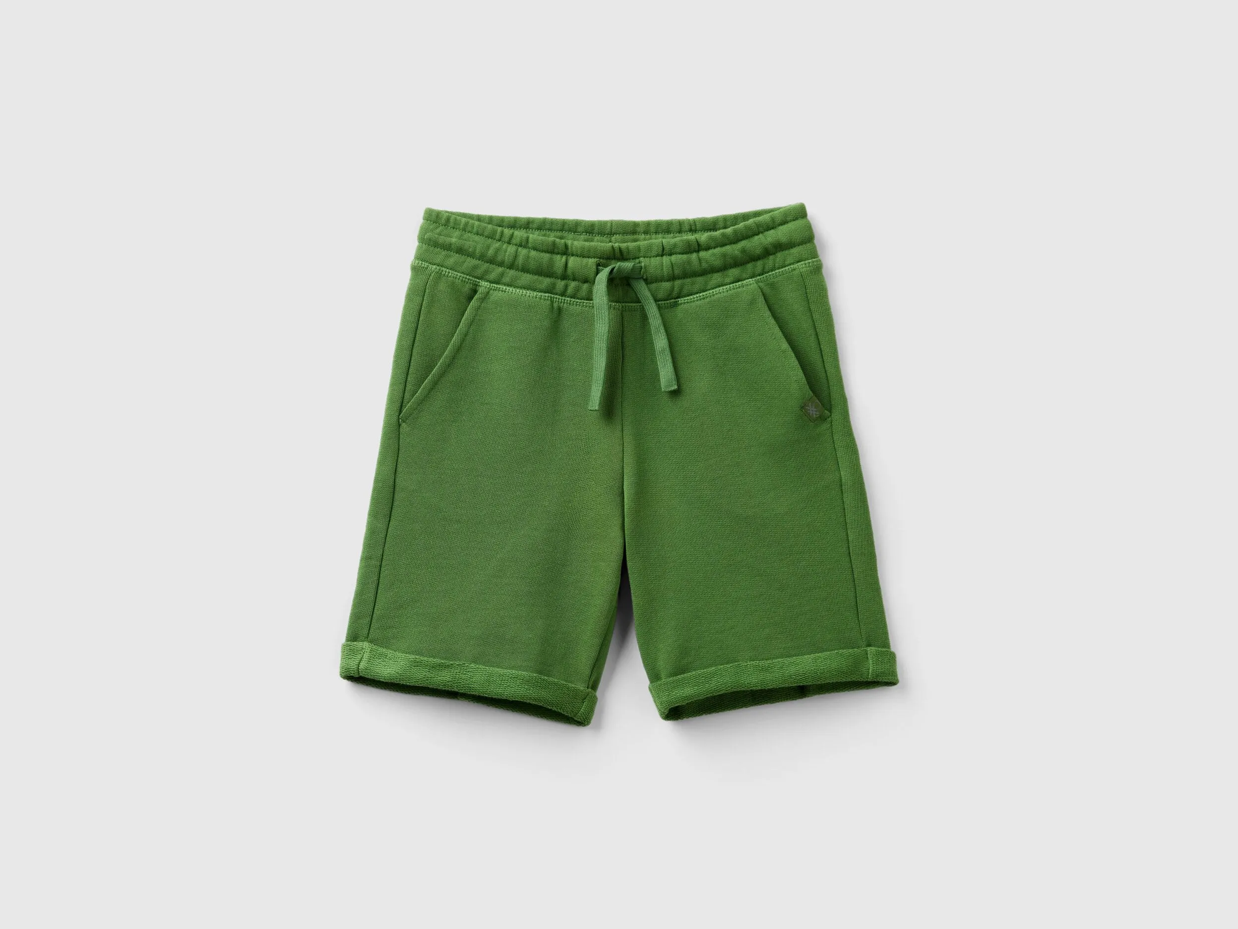 Bermudas de felpa de 100 % algodón