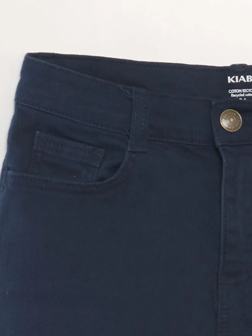 BERMUDAS VAQUERAS  AZUL