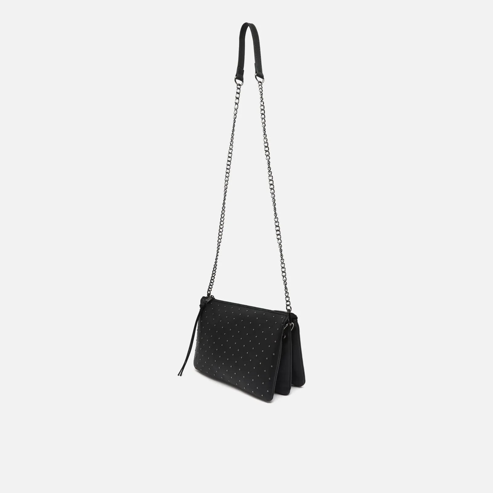 Betsys bolso bandolera con detalles metálicos