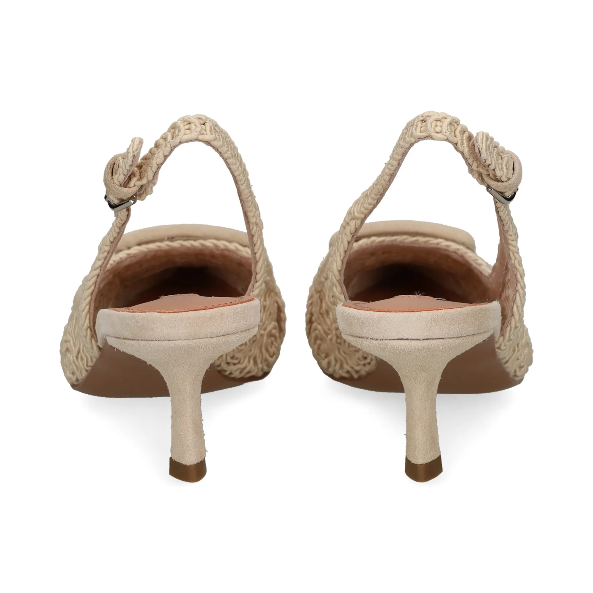 BIBI LOU Zapatos de tacón medio de Mujer OFF WHITE