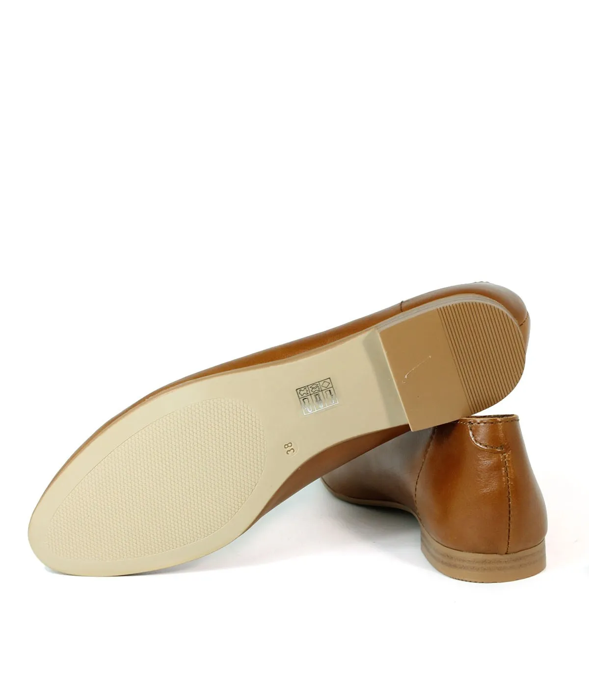 BILARINA DE PIEL MUJER APLAUSO 76020 CUERO