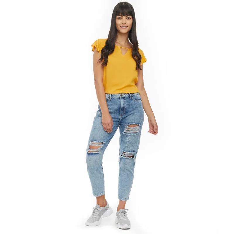 Blusa Con Boleros