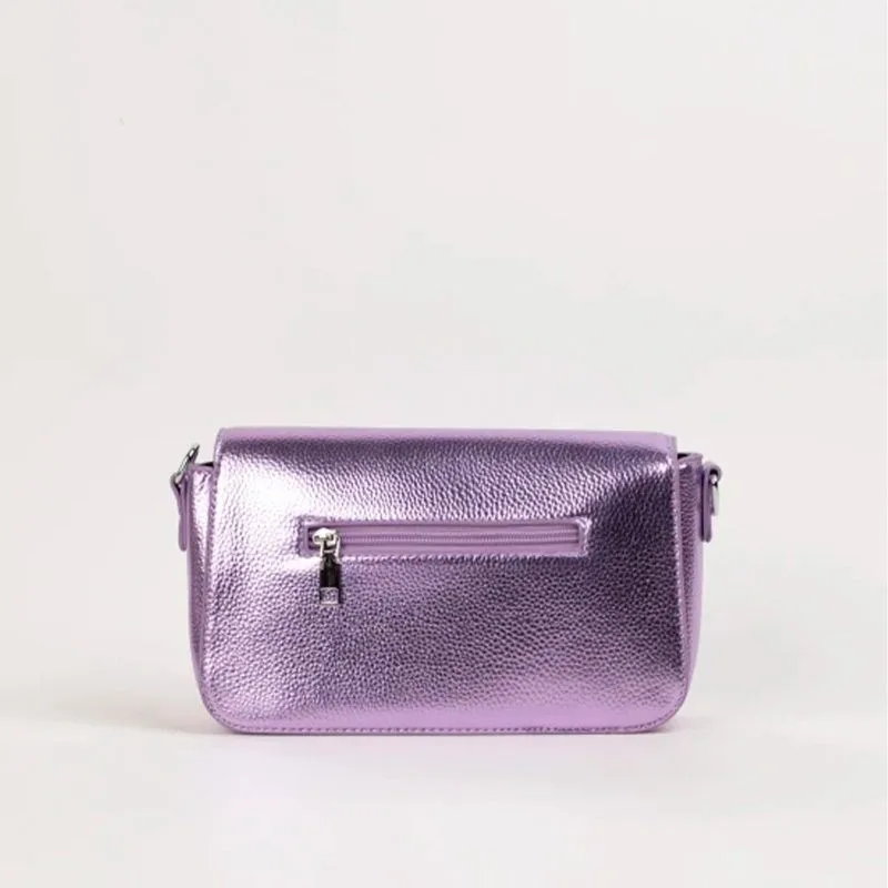 BOLSO BANDOLERA FABRICADO EN LILA ZFM8076