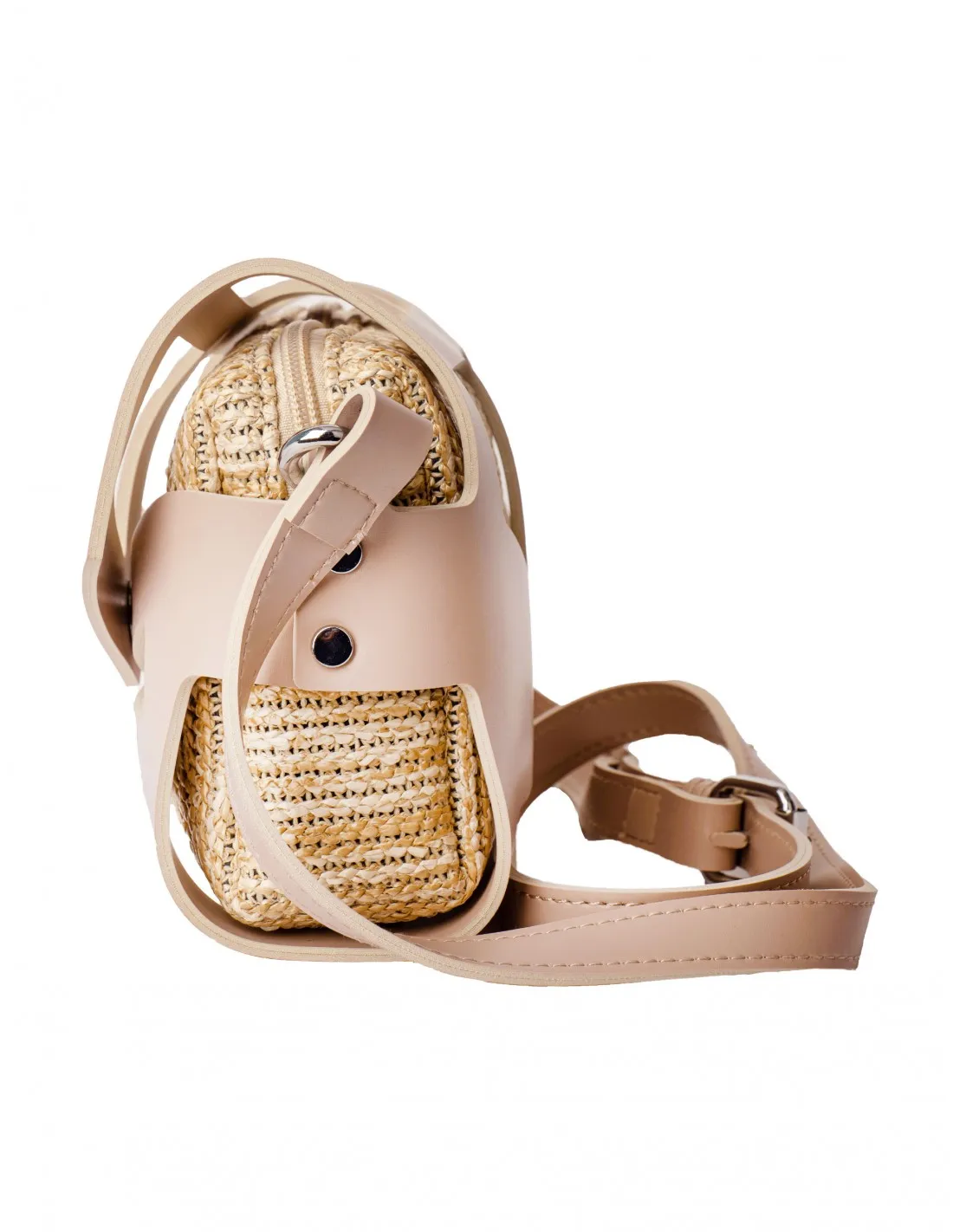 Bolso Bandolera Rosa Palo