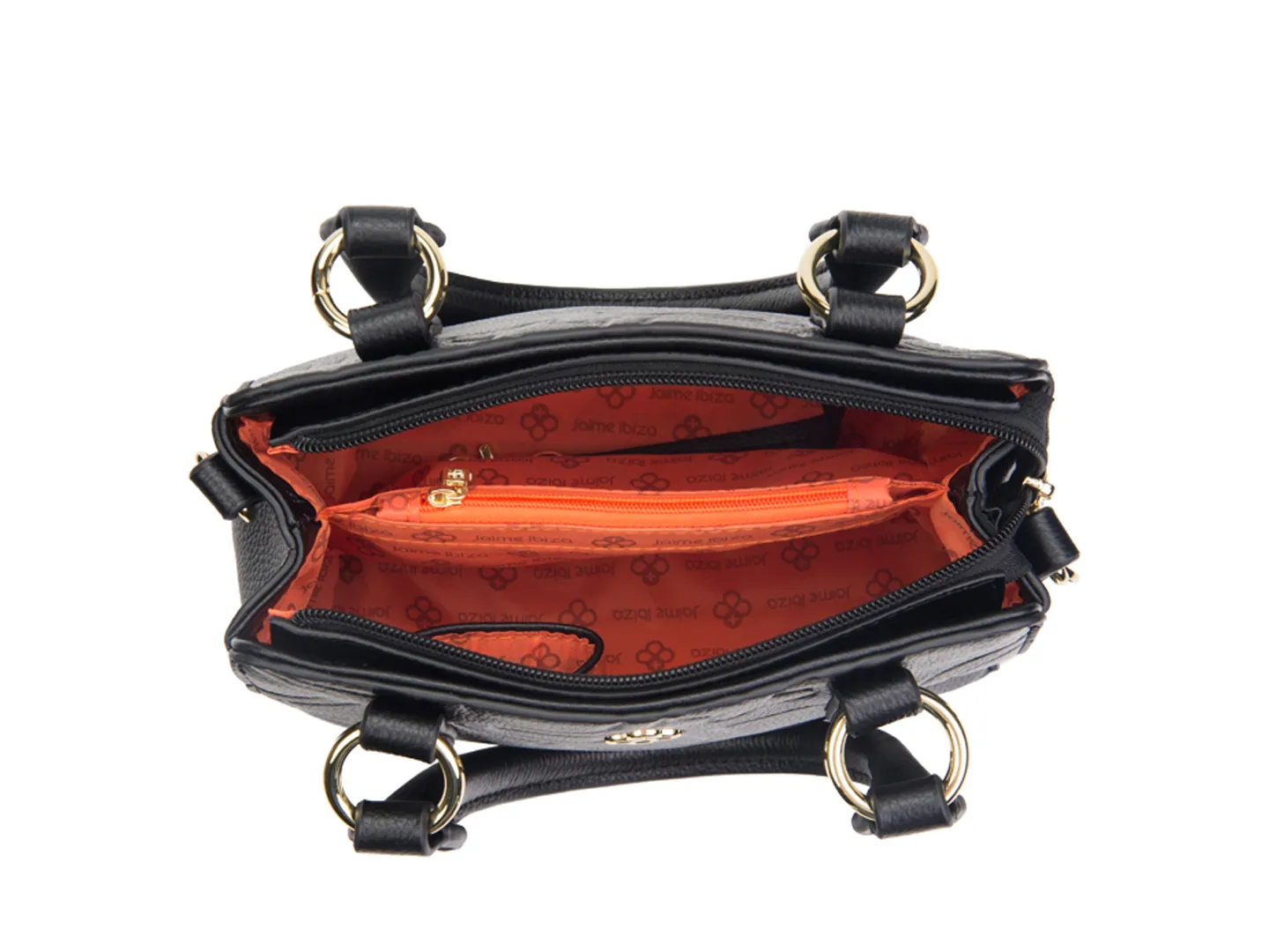 Bolso Chico Jaime Ibiza Ji1816 Color Negro