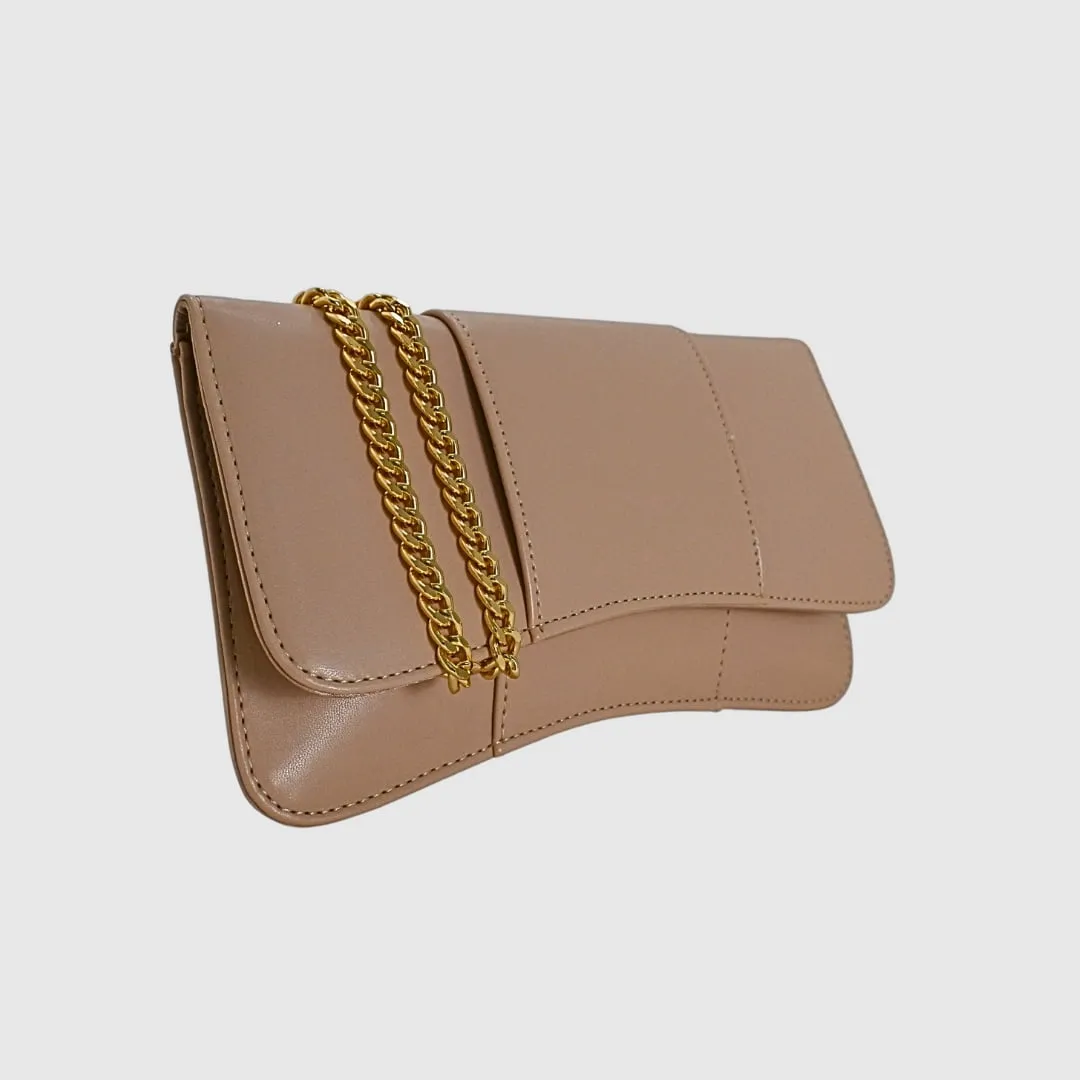 Bolso de piel rosado Joel
