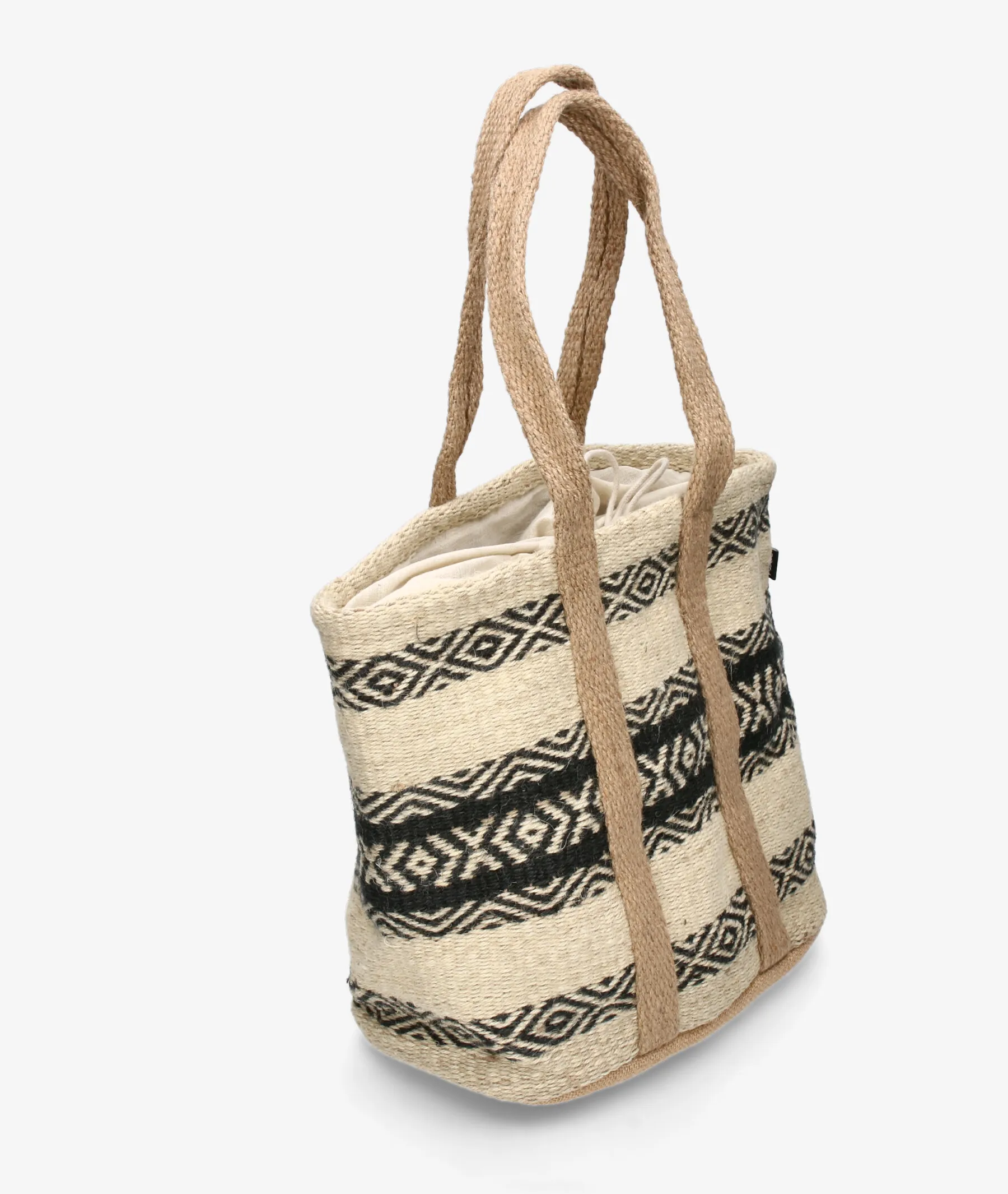 Bolso de rafia Kbas 3762401 en beige  Medidas 44 x 30 x19 ctms