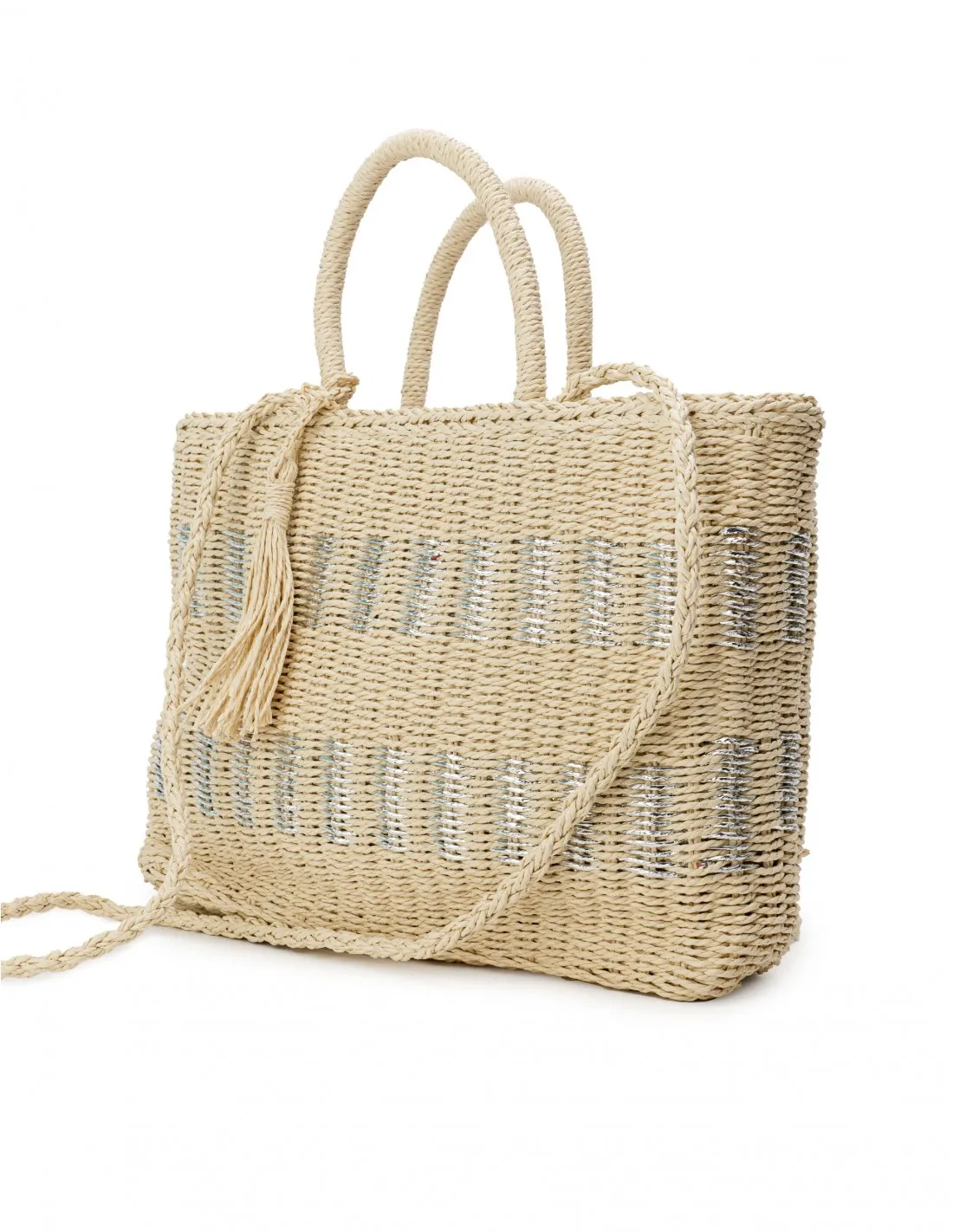 Bolso Shopper Rafia
