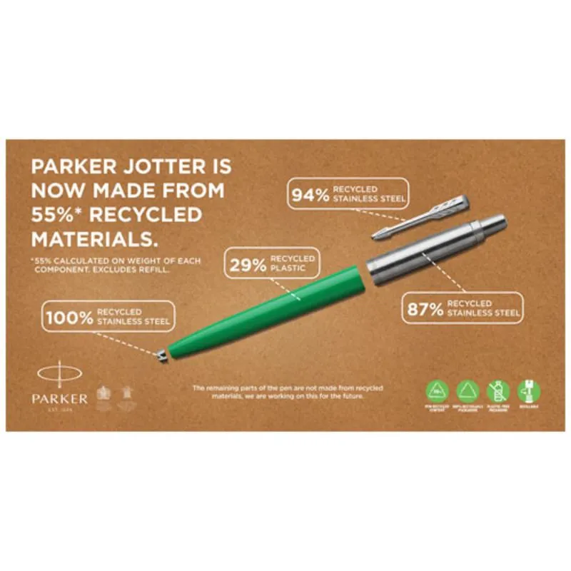 Bolígrafo promocional Parker Jotter tinta negra
