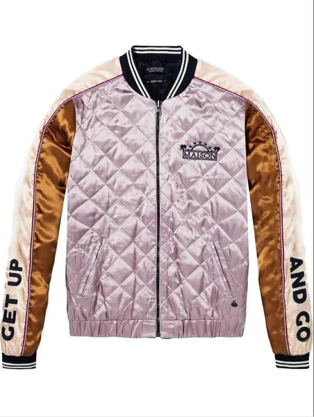 bomber maison scotch reversible souvenir