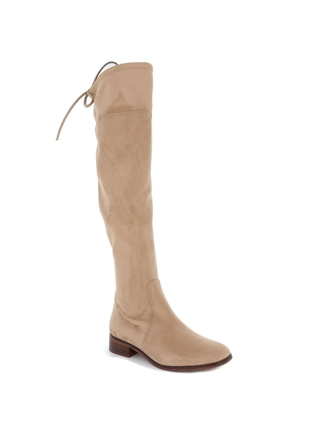 Bota alta de ante elástico para mujer BRYAN
