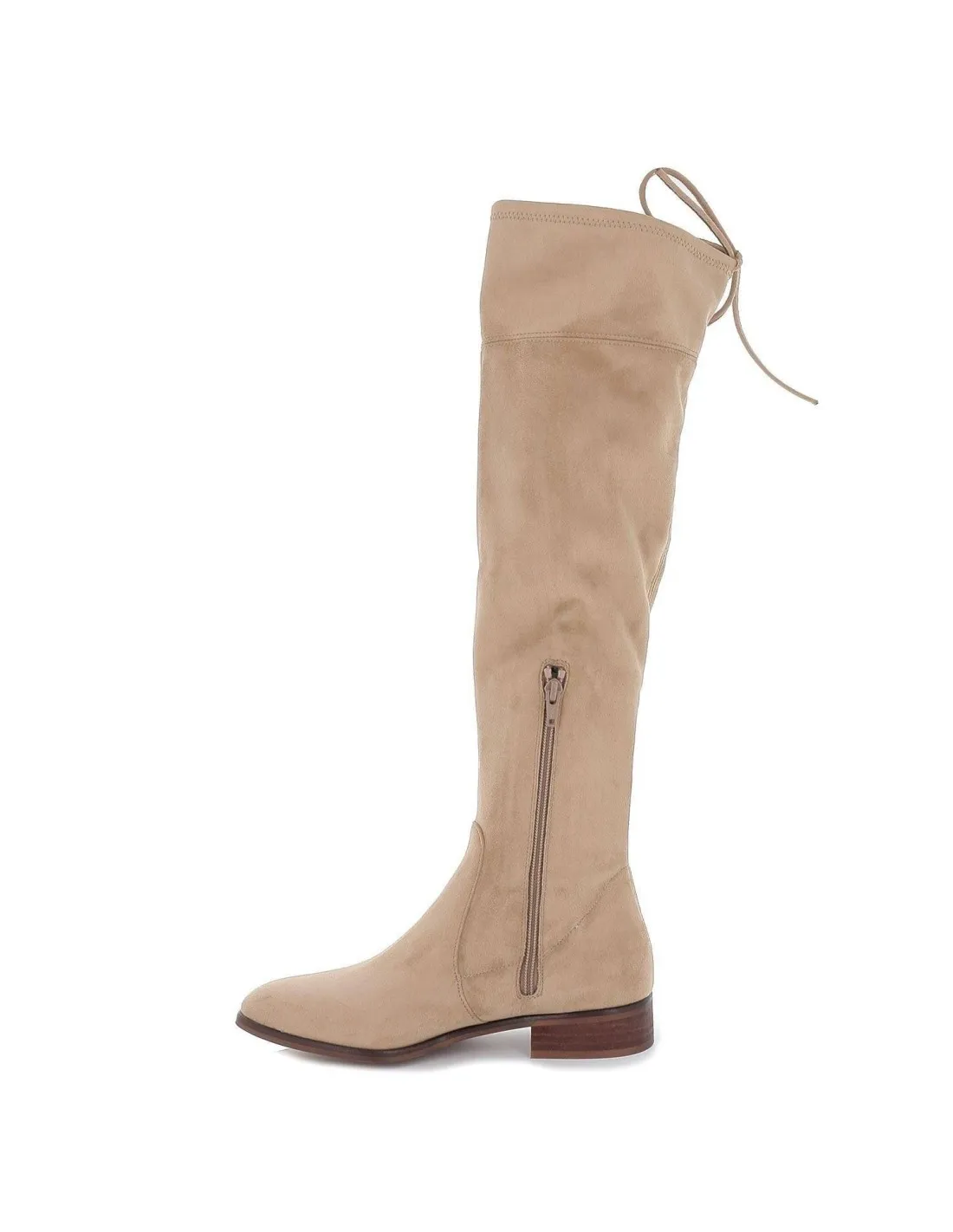 Bota alta de ante elástico para mujer BRYAN