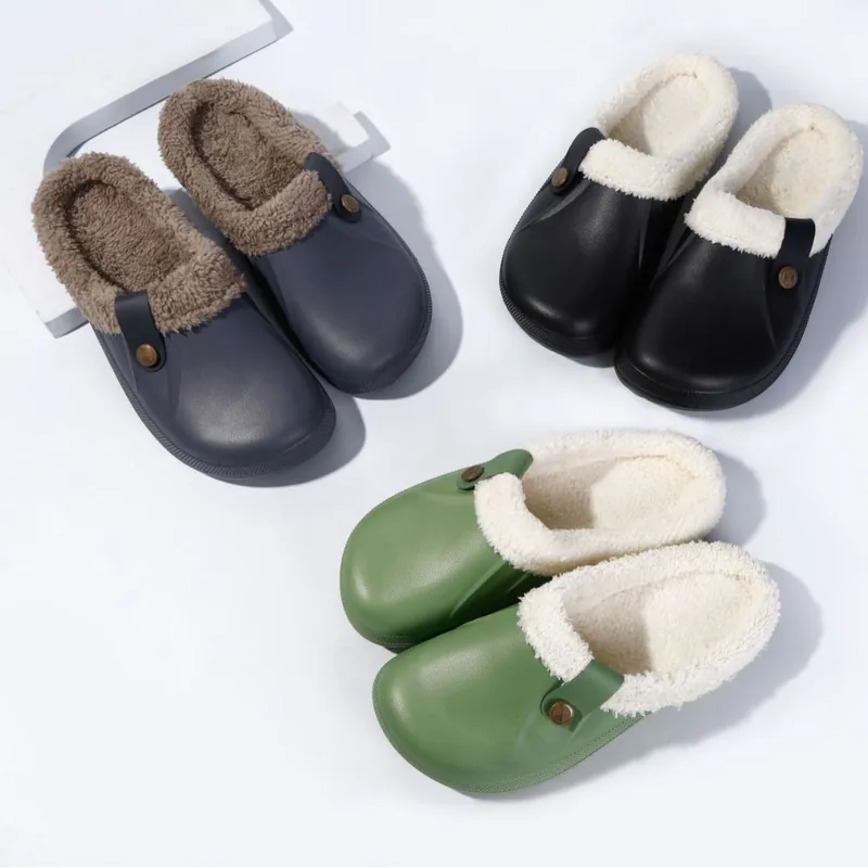 Botas de diseñador Mujer para hombres zapatos impermeables de invierno