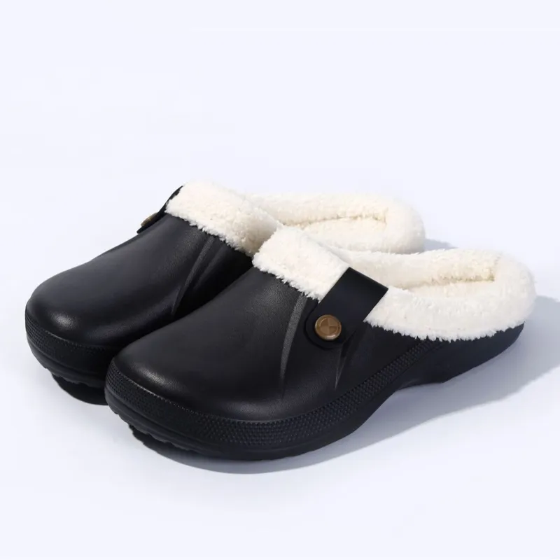 Botas de diseñador Mujer para hombres zapatos impermeables de invierno