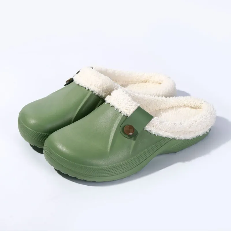 Botas de diseñador Mujer para hombres zapatos impermeables de invierno