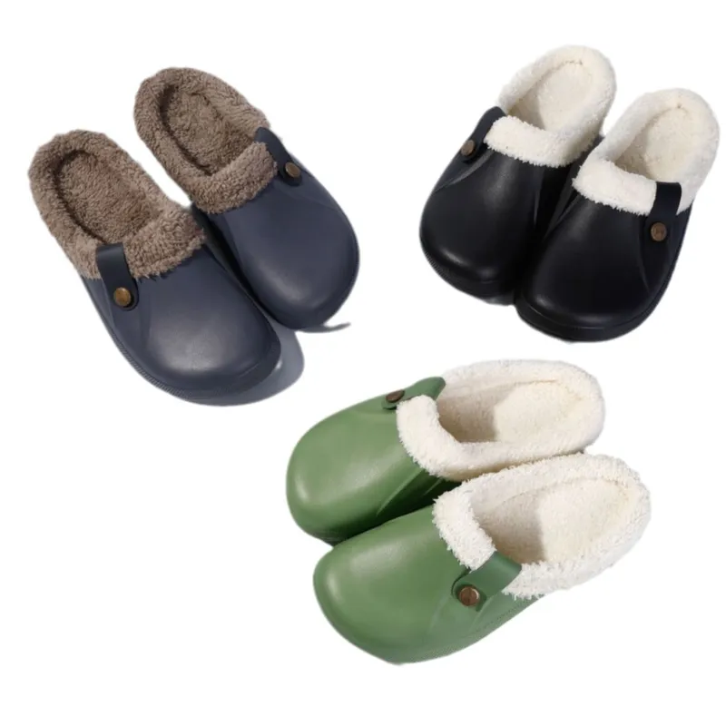Botas de diseñador Mujer para hombres zapatos impermeables de invierno