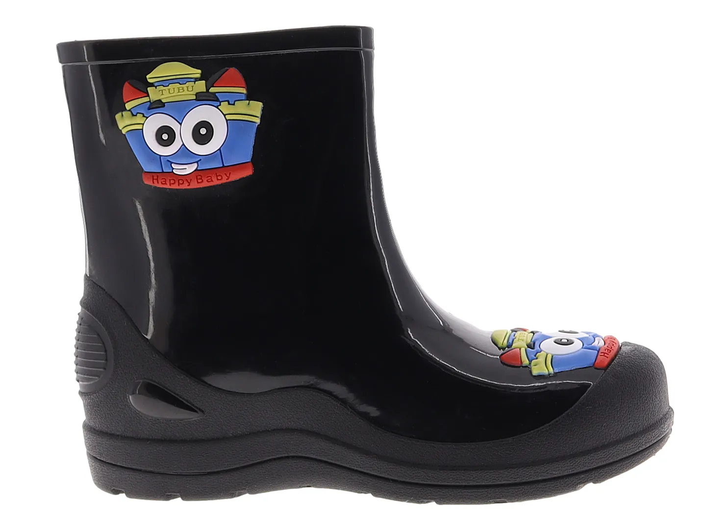 Botas Eva Moda 725 Negro Para Niño