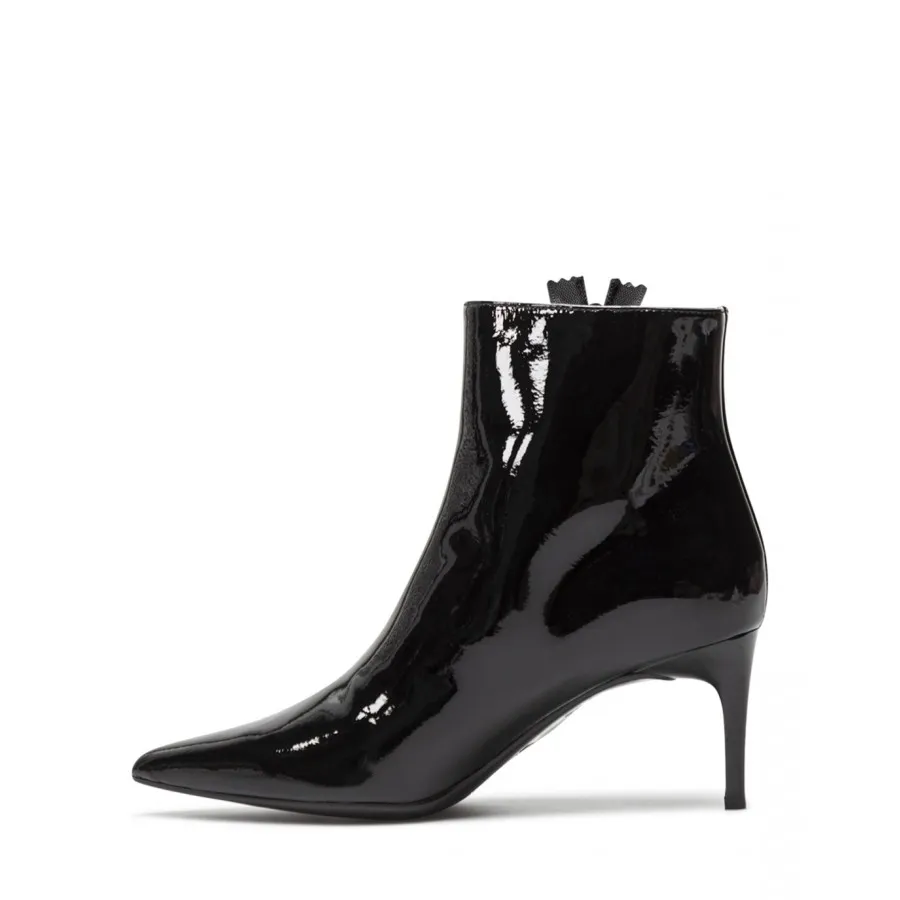 Botines Mujeres LOVE MOSCHINO JA21107 Vernice Nero Negro Lustrosa Cuero