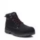 Botines Refresh negros con detalles en rojo