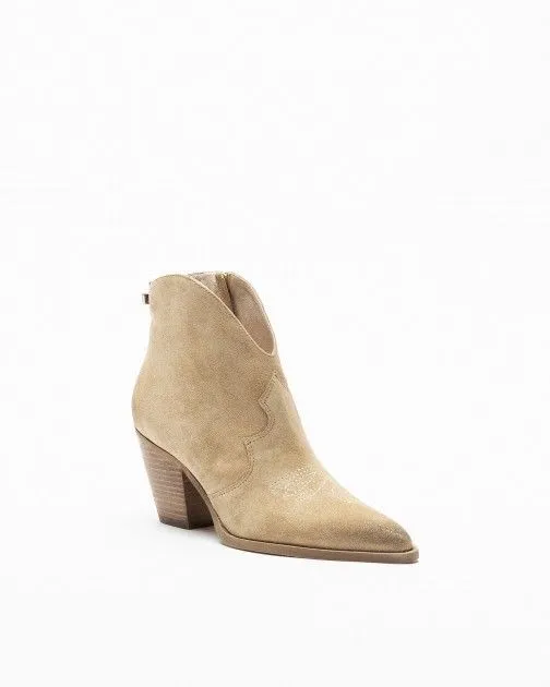 Botins texanos PROF 10091P Beige