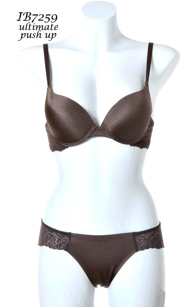 BRA COPA COMPLETA SATINADO ULTIMATE PUSH UP IB7259