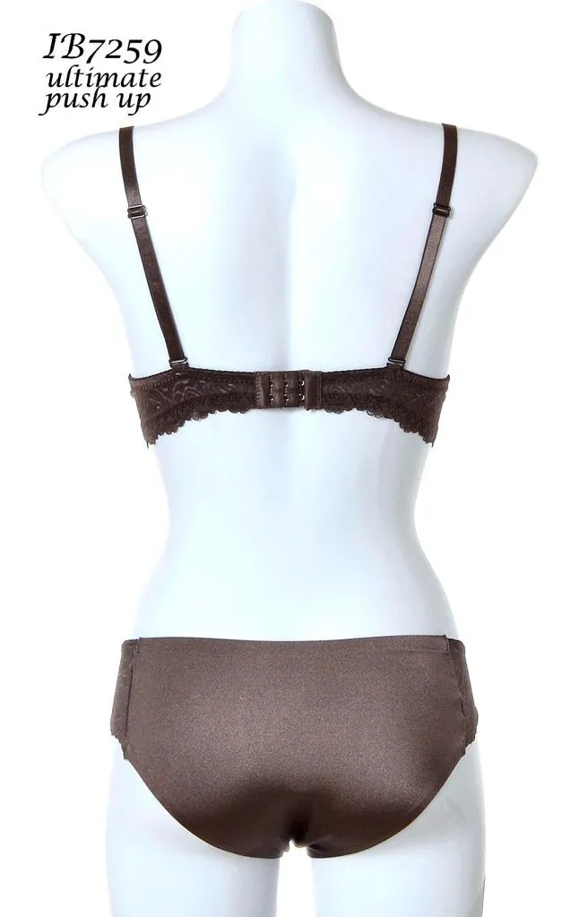 BRA COPA COMPLETA SATINADO ULTIMATE PUSH UP IB7259