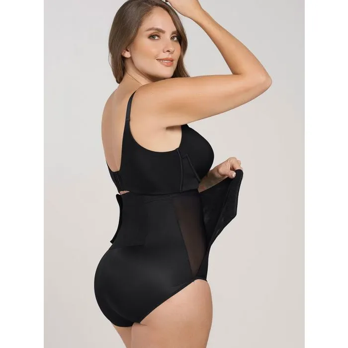 Braga faja alta postparto y postquirúrgica con laterales en velcro Leonisa 012885