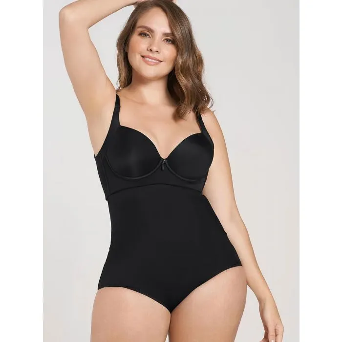 Braga faja alta postparto y postquirúrgica con laterales en velcro Leonisa 012885