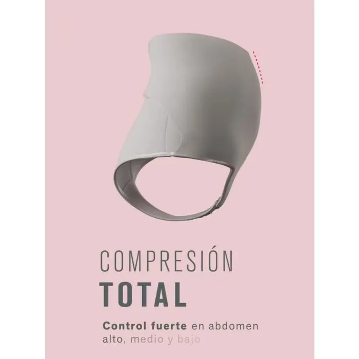 Braga faja alta postparto y postquirúrgica con laterales en velcro Leonisa 012885