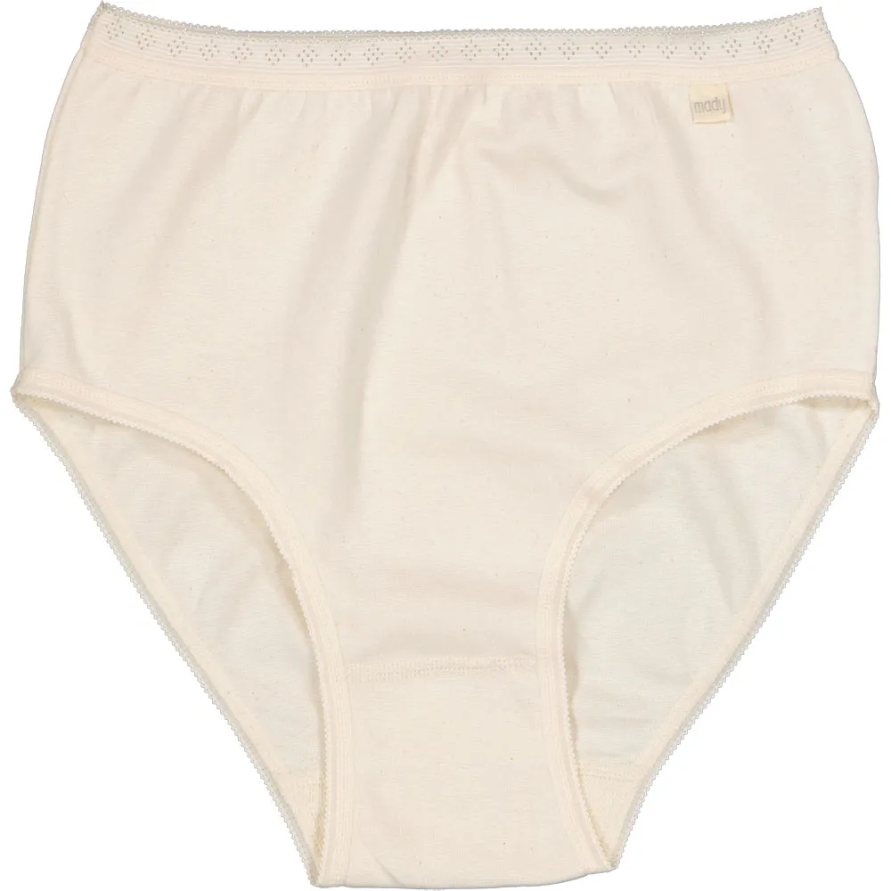 Bragas de cintura alta para mujer undyed  Pack de 2