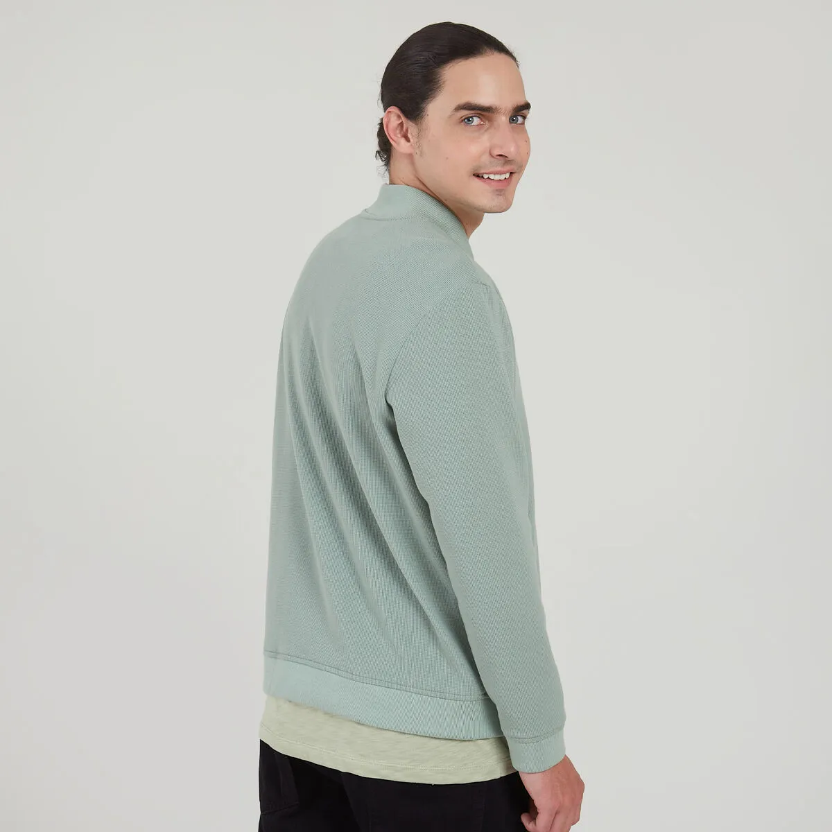 Buzo Tipo Bomber Con Cremallera