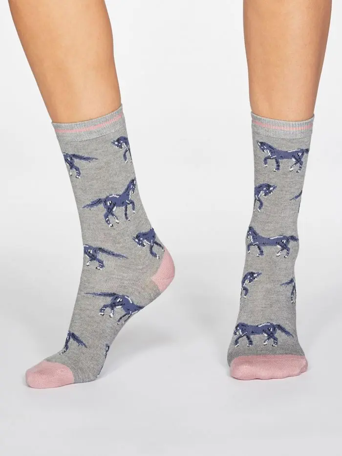 Calcetines estampados ecológicos. Pack de 2
