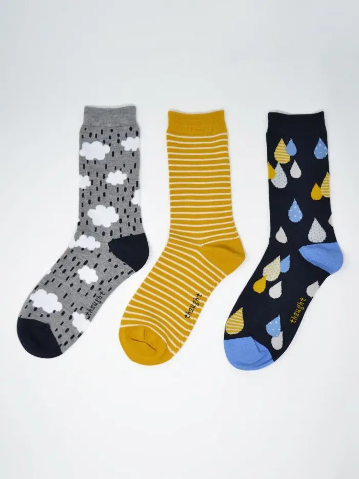 Calcetines sostenibles de bambú. Pack de 3